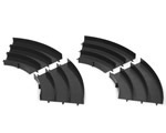 Curve 3 corsie per pista Mini4WD (4 pz) tamiya TA69508