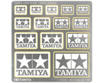 Targhette logo Tamiya per basi/vetrinette tamiya TA73023