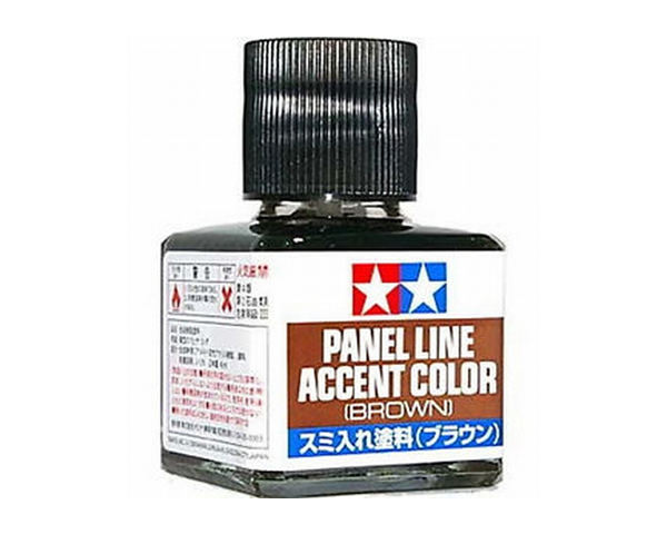 Panel Line Accent Color Brown (40 ml) tamiya TA87132