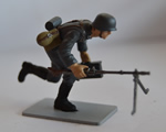 German MG34 Machine Gunner Metal Model Figure 1:25 tamiya TA89624