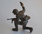 German Wehrmacht Squad Leader Metal Model Figure 1:25 tamiya TA89626