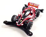Mini4WD Avante Clear Red Japan Cup 2014 AR Chassis tamiya TA95038