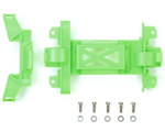 Copertura ingranaggi telaio MS rinforzato Verde fluorescente tamiya TA95437