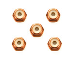 Dadi 2 mm autobloccanti Arancio Limited Edition (5 pz) tamiya TA95556