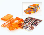 Carrozzeria Dyipne Arancio trasparente tamiya TA95632