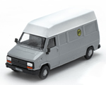 Furgone Ducato Grigio Passo lungo Tetto alto livrea Poste H0 (1:87) tamodels TA-2822