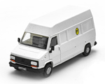 Furgone Ducato Bianco Passo lungo Tetto alto livrea Poste H0 (1:87) tamodels TA-2823