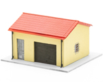 Garage singolo (montato) H0 (1:87) tamodels TA-ST00014