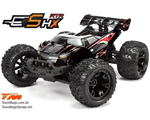 Automodello E5 HX Monster Truck Brushless 1:10 4WD 2,4 GHz RTR Rosso teammagic TM510003R