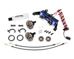 Kit bloccaggio Differenziali assemblati TRX-4 con Servi e Cavi traxxas TXX8195