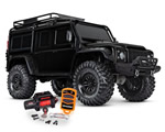 Automodello TRX-4 Land Rover Defender Trail Crawler Black con verricello 1:10 4WD RTR traxxas TXX82056-84-BLK