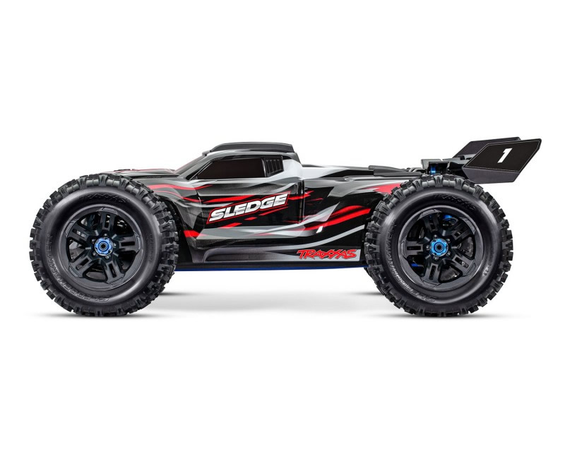 Automodello Sledge Truggy 1:8 4WD Brushless VXL-6S Rosso traxxas TXX95076-4-RED