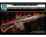Mk.12 Mod. 0/1 SPR - AR15/M16/M4 Family 1:3 trumpeter TR01918