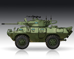American V-150 Wheeled Armored Vehicle 20 mm Turret Type 1:72 trumpeter TR07441