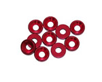 Rondella conica alluminio M3 Rosso (10 pz) ultimate UR1501R