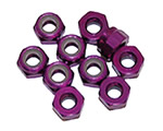 Dado autobloccante alluminio M3 Viola (10 pz) ultimate UR1502P