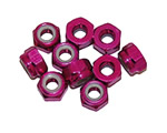 Dado autobloccante alluminio M3 Rosa (10 pz) ultimate UR1502PK