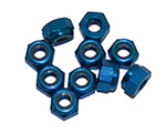 Dado autobloccante alluminio M4 Blu (10 pz) ultimate UR1512A