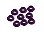 Rondella conica alluminio testa cilindrica M3 Viola (8 pz) ultimate UR1521P