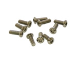 Vite M4x10 mm testa bombata (10 pz) ultimate UR162410