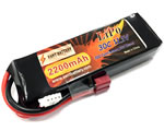 Batteria LiPo 11,1 V 2200 mAh 30C cavetto Deans Soft Case vant VT-2200-30-3S