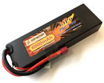 Batteria LiPo 7,4 V 6000 mAh 75C cavetto Deans Hard Case vant VT-6000-75-2S-D