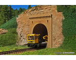 H0 Tunnel portal, single track, 2 pcs vollomer VL42501