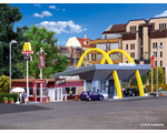 H0 McDonald's fast food restaurant with McCafe' vollomer VL43635