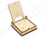 Tiny Board Games - Tangram (Geometric puzzle) woodencity WG208