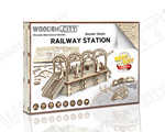 Railway Series - Harry Potter Railway Station 9,3/4 woodencity WR325