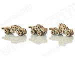 Widgets / Key Rings - Trucks 3 in 1 Set woodencity WR333