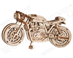 Vehicles Series - British motorcycle Cafe Racer woodencity WR340