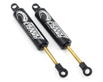 Ammortizzatori 100 mm Desert Lizard a 2 stadi con molla interna Neri Scaler, Crawler (2 pz) yeahracing DDL-100BK