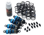 Set ammortizzatori 50 mm per 1:10 Touring Shock Gear (4 pz) yeahracing DSG-0050BU