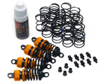 Set ammortizzatori 55 mm Orange per 1:10 Touring Shock Gear (4 pz) yeahracing DSG-0055OR