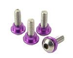 Viti con inserto Fucsia montaggio servocomando per modelli 1:8-1:10 (4 pz) yeahracing SER-006PP