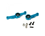 Kit leveraggio sterzo in alluminio Blu su cuscinetti x Tamiya TT01 TT02 yeahracing TA01-042BU