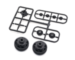 Cassa e set ingranaggi ricambio x differenziale ad ingranaggi 38T e 39T per Tamiya M05 M06 yeahracing TAMC-024