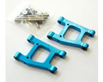 Aluminium Rear Lower Arm Blu per Tamiya TT-01/TT-01E (2 pz) yeahracing TT-002BU