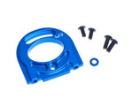 Supporto motore regolabile in alluminio Blu x Tamiya TT-02 yeahracing TT02-013BU