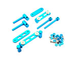 Xtra Speed supporti carrozzerie regolabili magnetici per Drift Blu yeahracing XS-59496