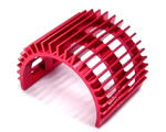 Dissipatore radiale in alluminio per motori 540 Rosso yeahracing YA-0130RD