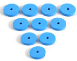 Spugnette protezione carrozzeria spessore 4 mm Blu (10 pz) yeahracing YA-0242BU