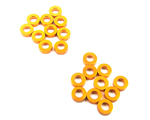 Spessori in M3 in alluminio 2 mm Arancio (20 pz) yeahracing YA-0395OR