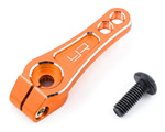 Squadretta servo rinforzata in Ergal Arancio 25T (Futaba-Savox) yeahracing YA-0516OR