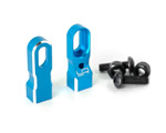 Colonnine supporto servo regolabili in alluminio Blu (2 pz) yeahracing YA-0538BU