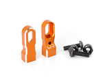 Colonnine supporto servo regolabili in alluminio Orange (2 pz) yeahracing YA-0538OR