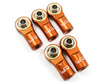 Aluminum M3 Rod Ends Orange (5 pcs) yeahracing YA-0550OR