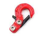 Gancio in metallo x Rock Crawler/Scaler con chiusura a scatto Rosso yeahracing YA-0573RD