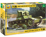 Soviet Light Tank T-26 mod. 1932 1:35 zvezda ZV3542